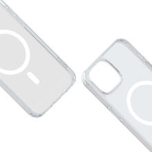 EPICO RESOLVE CASE MAGNETIC IPHONE 15 - caurspīdīgs