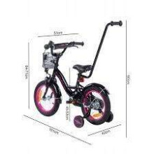 Tomabike 12 BMX  Art.163956 Black/Pink  Bērnu divritenis (velosipēds)