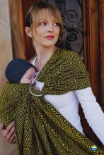Little Frog Ring Sling Cotton Art.164076 Golden Cube