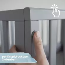 Roba Craddle Co-Sleeping Bed Art.16528 Kūdikio lopšys su kojelėmis