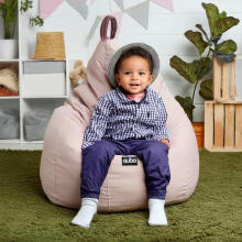 Qubo™ Tiny Drop Art deco Feel Art.165575 Kids ergonomical chair pouf, soft & cute pūtimo maišeliai, minkšti pupelių maišeliai, pupelių krepšys