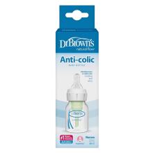 Dr. Brown’s Natural Flow® Options+™ PP Narrow Art.SB2100 Buteliukas neišnešiotiems ir naujagimiams su žinduku, 60 ml