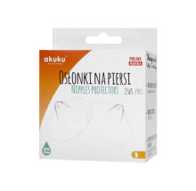 AKUKU Art.A0249 Silikoniniai spenelių įklotai dėkle (2 vnt.)