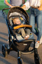 Waffle pushchair liner – clearing mint