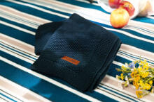Knitted Blanket – graphite