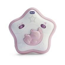 143283 PANEL / COT, RAINBOW SKY PINK