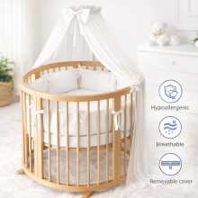La Bebe™ Smart Bed Art.16722 Vaikiškas putų čiužinys 72x72x7 cm (Suderinamas su „Ingvart“)