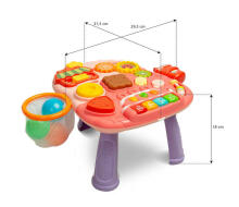 MULTIFUNCTIONAL WALKER TOY 5IN1 TURQUOISE