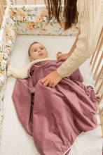 VELVET BLANKET GREY 75X100
