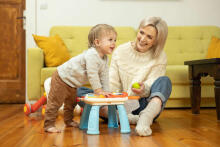 PUSHER-TABLE 2IN1 SPARK GREEN