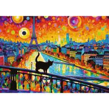 TREFL Puzzle Cat in Paris 1000 pcs