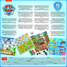 TREFL PAW PATROL 15 in 1 žaidimas „Šuniukai-patruliai“