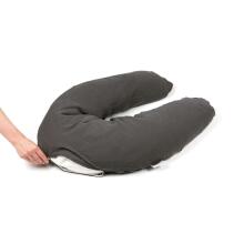 Doomoo Comfy Big žindymo pagalvė, Tetra Grey