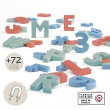 Smoby Magnetic Letters & Numbers Art.430108S Magnetinės raidės 72 vnt.
