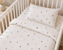 La Bebe™ Satin Art.17444 Pearl pillow case 40x60cm