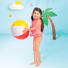 I-Toys Beach Ball Art.176810 Яркий надувной пляжный мяч 61 см