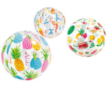 I-Toys Beach Ball Art.176811  Ryškus pripučiamas paplūdimio kamuolys 51 cm