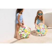 I-Toys Beach Ball Art.176811  Ryškus pripučiamas paplūdimio kamuolys 51 cm