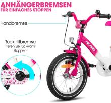 Royal Baby Kids Bike Wheels Collas 12'  Art.17841 Pink Vaikų dviratis su dviračiu