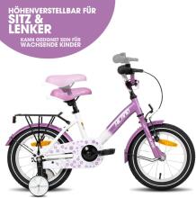 Royal Baby Kids Bike Wheels Collas 12'  Art.17842 Violet  Vaikų dviratis su dviračiu
