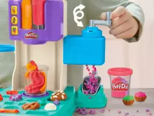 Play-Doh  Swirl Ice Cream Art.G0028 Rinkinys „Vaivorykštės ledai“