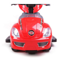 „Eco Toys Cars Art.381“ raudonas vaikiškas automobilis su rankena