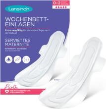 Lansinoh Maternity Pad M Art.69730 Įdėklai po gimdymo M dydžio 12 vnt.