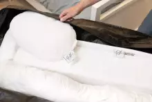 Basic CS Lline Care & Support Pillow Bag Art.184777 Black „Sleep Again“ pagalvės laikymo ir transportavimo krepšys