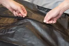 Basic CS Lline Care & Support Pillow Bag Art.184777 Black „Sleep Again“ pagalvės laikymo ir transportavimo krepšys