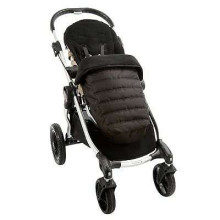 „Baby Jogger'20 Footmuff City Select“ 14-26-027 str. Juodas vežimėlių krepšys visiems „Baby Jogger“ vežimėliams