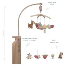 Little Dutch medinė muzikinė karuselė Fairy Garden FSC Art.9000
