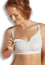 CARRIWELL liemenėlė maitinančioms Natural White M 3201