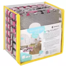 Vaikiškas porolono kilimėlis - Puzzle Springos FM0014 150x150cm