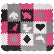 Vaikiškas porolono kilimėlis - Puzle Springos FM0015 120x120cm