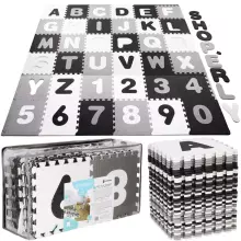 Vaikiškas porolono kilimėlis - Puzzle Springos FM0019 175x175 cm