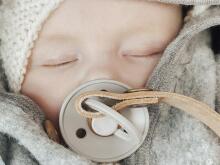 Bibs Colour Art.119412, Pacifier, 100% natural