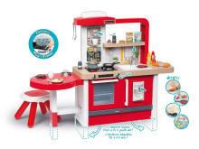 „Smoby Evolutive Grand Chef Art.312301S“ Interaktyvi žaislinė virtuvė su garso efektais