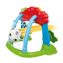 Clementoni Art.60243 Bramka 2in1 Muzikāla attīstošā interaktīvā rotaļlieta Futbols ar gaismas un skaņu efektiem