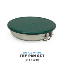 9-piece Adventure pan set &Oslash;18,4cm/0,94L stainless steel