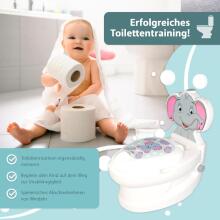 Lemodo Educational Potty Elephant Art.20730 Музыкальный ночной горшок
