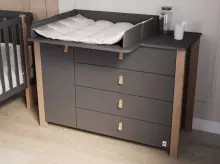 YappyKids YappyÉtude II Art.388875 Anthracite dresser with a changing surface