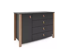 YappyKids YappyÉtude II Art.388875 Anthracite dresser with a changing surface
