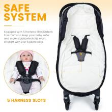 Bebe Basic Footmuff Universal Art.209463 Black