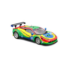 BBURAGO 1:43 lenktyninis automodelis Ferrari 458 Italia GT3 2015, 18-36305