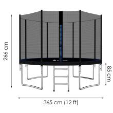 Sodo batutas Springos TP0003 365 cm 12ft