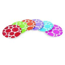 Munchkin Grippy Dots Art.11196 Neslystantys taškiniai kilimėliai-termometrai voniai, 6 vnt.