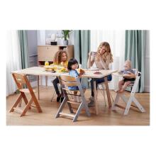 KinderKraft Enock Art.219050 Natural medienos maitinimo kėdė