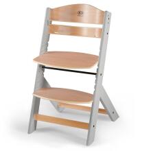 KinderKraft Enock Art.219050 Natural medienos maitinimo kėdė