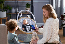 KinderKraft Lumi  Art.221504  Grey supamoji kėdė