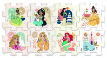 TREFL DISNEY PRINCESS Foam Puzzle